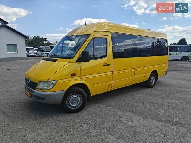 Жовтий Мерседес Sprinter, об'ємом двигуна 2.15 л та пробігом 600 тис. км за 9700 $, фото 3 на Automoto.ua