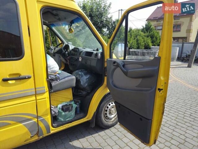 Мерседес Sprinter 2004 в Львове на Automoto.ua Желтый Мерседес Sprinter, объемом двигателя 2.2 л и пробегом 559 тыс. км за 6300 $, фото 13 на Automoto.ua