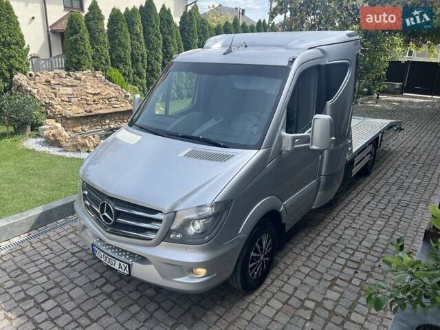 Серый Мерседес Sprinter, объемом двигателя 3 л и пробегом 397 тыс. км за 31500 $, фото 13 на Automoto.ua