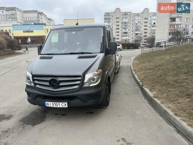 Серый Мерседес Sprinter, объемом двигателя 2.14 л и пробегом 267 тыс. км за 26900 $, фото 1 на Automoto.ua