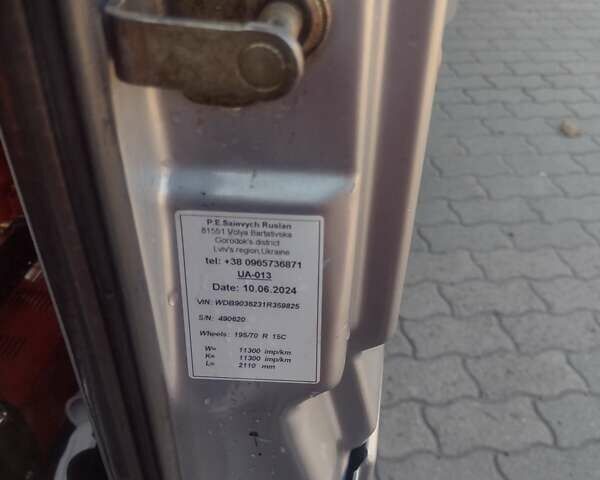 Сірий Мерседес Sprinter, об'ємом двигуна 2.69 л та пробігом 396 тис. км за 16000 $, фото 30 на Automoto.ua
