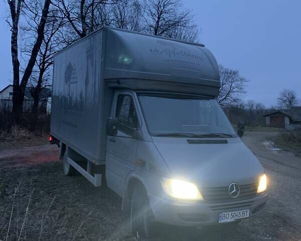 Серый Мерседес Sprinter, объемом двигателя 2.7 л и пробегом 494 тыс. км за 12900 $, фото 7 на Automoto.ua