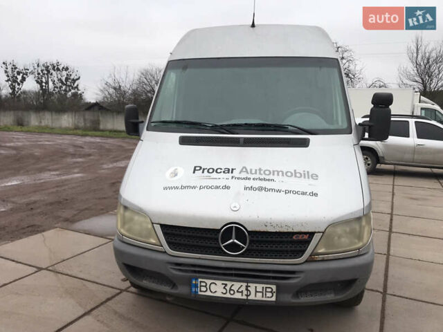 Сірий Мерседес Sprinter, об'ємом двигуна 2.2 л та пробігом 430 тис. км за 8500 $, фото 1 на Automoto.ua