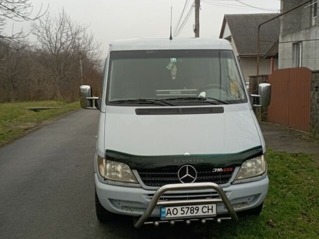 Сірий Мерседес Sprinter, об'ємом двигуна 2.7 л та пробігом 484 тис. км за 6999 $, фото 1 на Automoto.ua