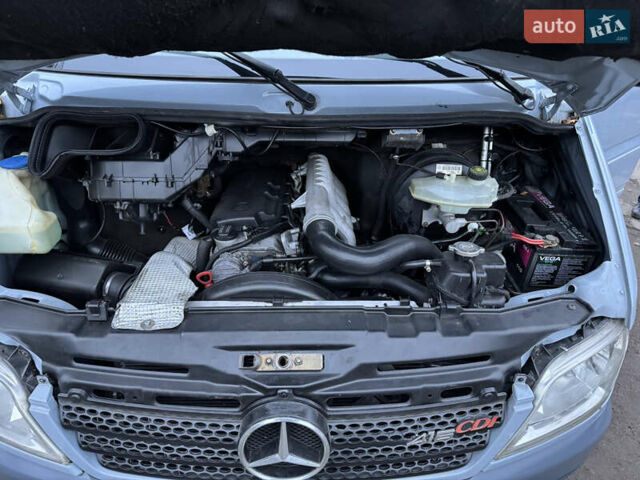 Серый Мерседес Sprinter, объемом двигателя 2.7 л и пробегом 398 тыс. км за 18900 $, фото 12 на Automoto.ua
