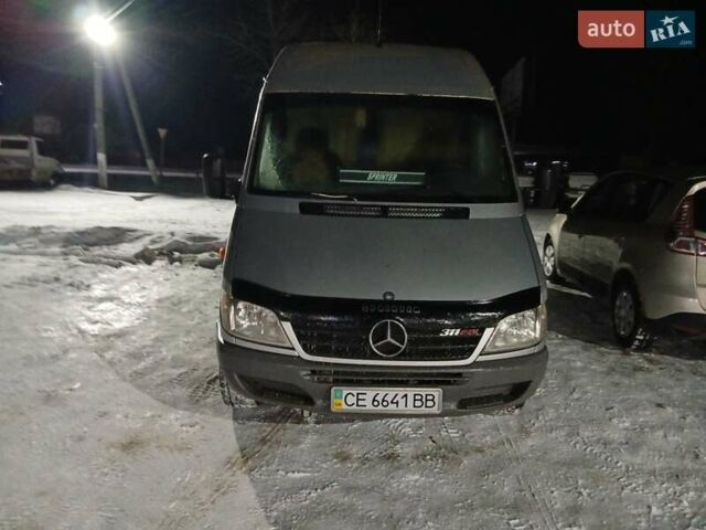 Сірий Мерседес Sprinter, об'ємом двигуна 2.15 л та пробігом 320 тис. км за 6200 $, фото 1 на Automoto.ua