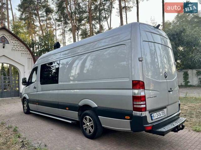 Серый Мерседес Sprinter, объемом двигателя 2.2 л и пробегом 290 тыс. км за 23950 $, фото 13 на Automoto.ua