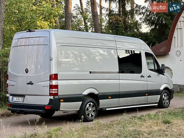 Серый Мерседес Sprinter, объемом двигателя 2.2 л и пробегом 290 тыс. км за 23950 $, фото 113 на Automoto.ua