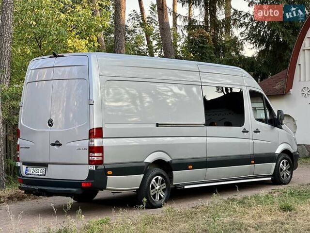 Серый Мерседес Sprinter, объемом двигателя 2.2 л и пробегом 290 тыс. км за 23950 $, фото 16 на Automoto.ua