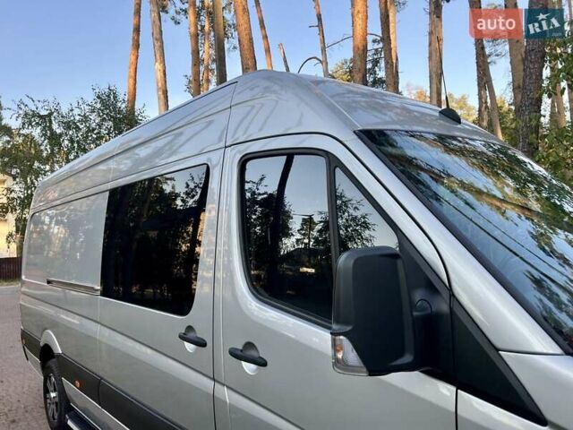 Серый Мерседес Sprinter, объемом двигателя 2.2 л и пробегом 290 тыс. км за 23950 $, фото 116 на Automoto.ua