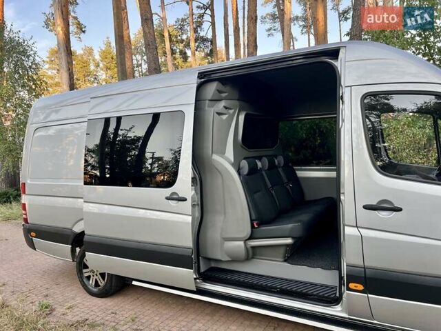 Серый Мерседес Sprinter, объемом двигателя 2.2 л и пробегом 290 тыс. км за 23950 $, фото 83 на Automoto.ua
