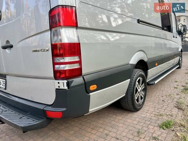 Серый Мерседес Sprinter, объемом двигателя 2.2 л и пробегом 290 тыс. км за 23950 $, фото 127 на Automoto.ua