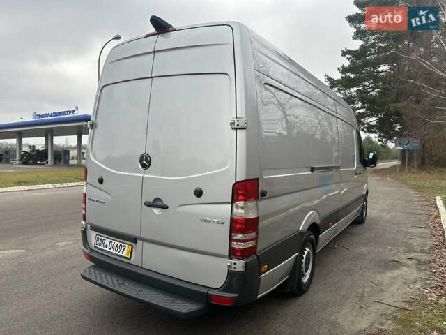 Серый Мерседес Sprinter, объемом двигателя 2.2 л и пробегом 291 тыс. км за 21500 $, фото 8 на Automoto.ua