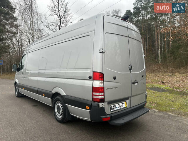 Серый Мерседес Sprinter, объемом двигателя 2.2 л и пробегом 291 тыс. км за 21500 $, фото 7 на Automoto.ua