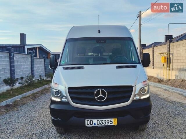 Серый Мерседес Sprinter, объемом двигателя 2.2 л и пробегом 216 тыс. км за 29800 $, фото 1 на Automoto.ua