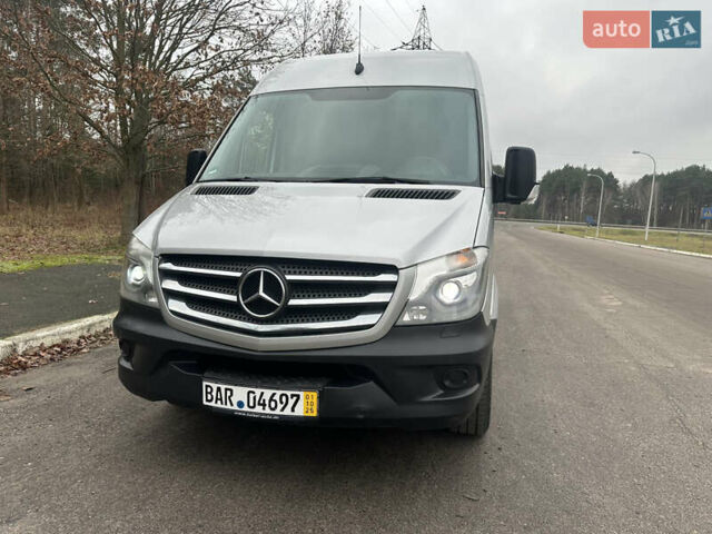 Серый Мерседес Sprinter, объемом двигателя 2.2 л и пробегом 291 тыс. км за 21500 $, фото 12 на Automoto.ua