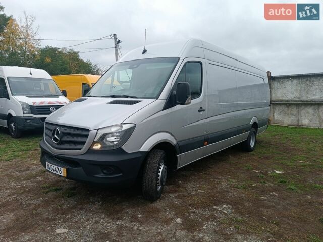 Серый Мерседес Sprinter, объемом двигателя 3 л и пробегом 222 тыс. км за 36999 $, фото 28 на Automoto.ua