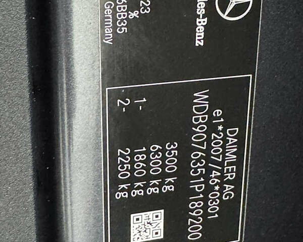 Сірий Мерседес Sprinter, об'ємом двигуна 3 л та пробігом 201 тис. км за 50490 $, фото 34 на Automoto.ua