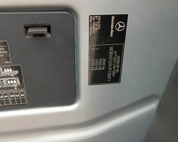 Сірий Мерседес Sprinter, об'ємом двигуна 2.14 л та пробігом 256 тис. км за 24378 $, фото 18 на Automoto.ua