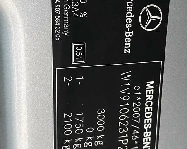 Сірий Мерседес Sprinter, об'ємом двигуна 2.2 л та пробігом 249 тис. км за 21500 $, фото 30 на Automoto.ua