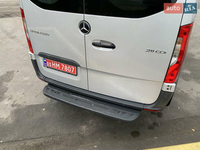 Сірий Мерседес Sprinter, об'ємом двигуна 2.2 л та пробігом 249 тис. км за 21500 $, фото 16 на Automoto.ua