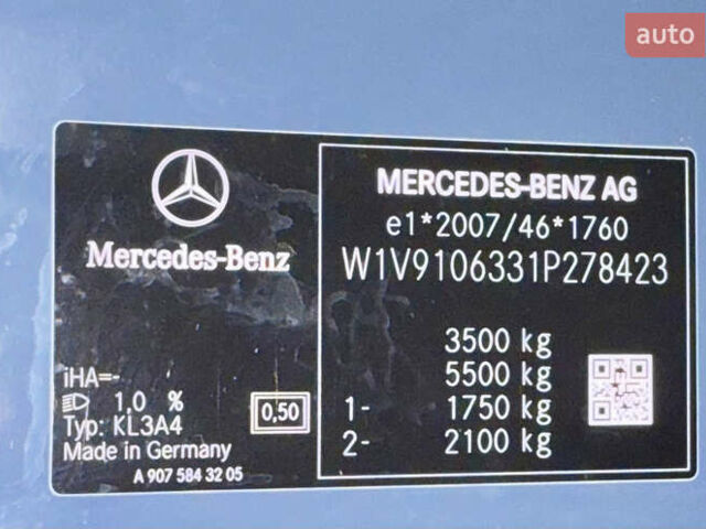 Серый Мерседес Sprinter, объемом двигателя 2.2 л и пробегом 88 тыс. км за 22999 $, фото 19 на Automoto.ua