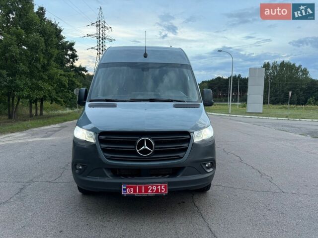 Сірий Мерседес Sprinter, об'ємом двигуна 1.99 л та пробігом 222 тис. км за 23900 $, фото 4 на Automoto.ua