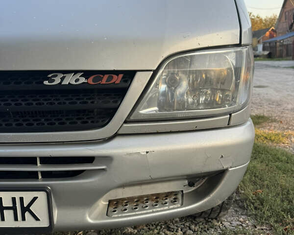 Сірий Мерседес Sprinter, об'ємом двигуна 2.69 л та пробігом 380 тис. км за 11500 $, фото 2 на Automoto.ua