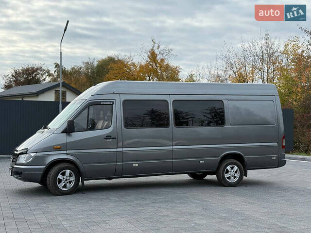Сірий Мерседес Sprinter, об'ємом двигуна 2.69 л та пробігом 293 тис. км за 11500 $, фото 4 на Automoto.ua