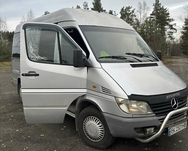 Серый Мерседес Sprinter, объемом двигателя 2.15 л и пробегом 650 тыс. км за 9000 $, фото 1 на Automoto.ua