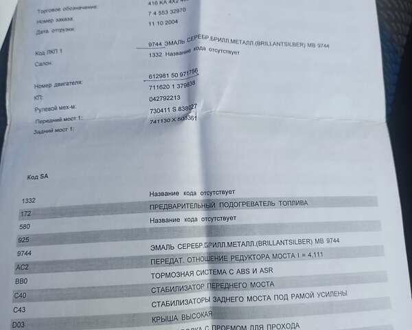 Сірий Мерседес Sprinter, об'ємом двигуна 2.7 л та пробігом 229 тис. км за 22900 $, фото 31 на Automoto.ua