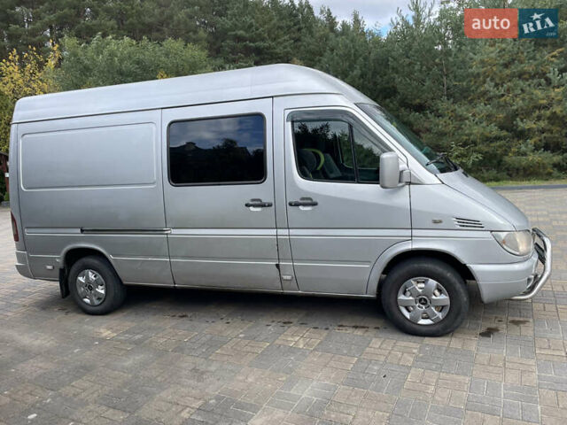 Серый Мерседес Sprinter, объемом двигателя 2.7 л и пробегом 600 тыс. км за 8200 $, фото 3 на Automoto.ua