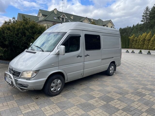 Серый Мерседес Sprinter, объемом двигателя 2.7 л и пробегом 600 тыс. км за 8200 $, фото 1 на Automoto.ua