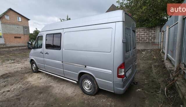 Сірий Мерседес Sprinter, об'ємом двигуна 2.7 л та пробігом 412 тис. км за 13000 $, фото 3 на Automoto.ua