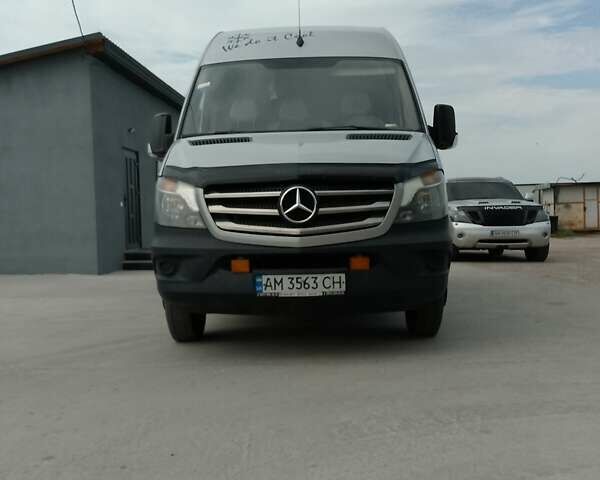 Серый Мерседес Sprinter, объемом двигателя 3 л и пробегом 516 тыс. км за 20000 $, фото 13 на Automoto.ua
