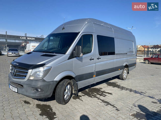 Серый Мерседес Sprinter, объемом двигателя 2.99 л и пробегом 375 тыс. км за 33900 $, фото 4 на Automoto.ua