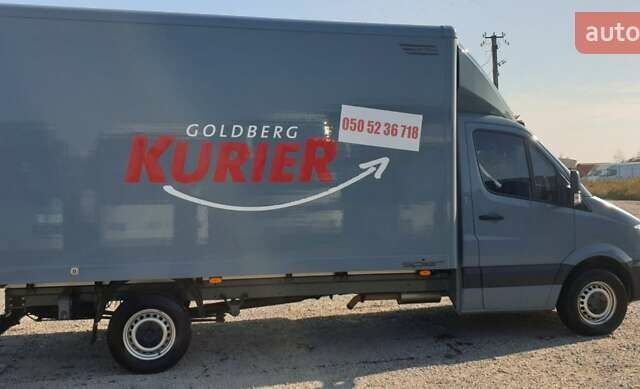 Серый Мерседес Sprinter, объемом двигателя 2.1 л и пробегом 435 тыс. км за 17500 $, фото 3 на Automoto.ua