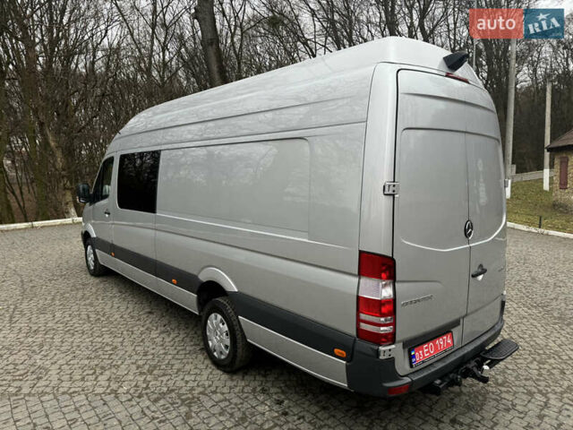 Сірий Мерседес Sprinter, об'ємом двигуна 3 л та пробігом 422 тис. км за 35200 $, фото 17 на Automoto.ua