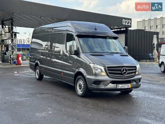 Серый Мерседес Sprinter, объемом двигателя 2.2 л и пробегом 264 тыс. км за 22900 $, фото 1 на Automoto.ua