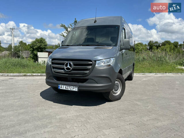 Серый Мерседес Sprinter, объемом двигателя 3 л и пробегом 150 тыс. км за 26500 $, фото 3 на Automoto.ua
