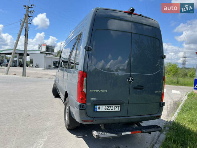 Серый Мерседес Sprinter, объемом двигателя 3 л и пробегом 150 тыс. км за 26500 $, фото 6 на Automoto.ua