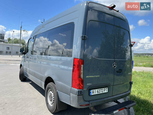 Серый Мерседес Sprinter, объемом двигателя 3 л и пробегом 150 тыс. км за 26500 $, фото 7 на Automoto.ua