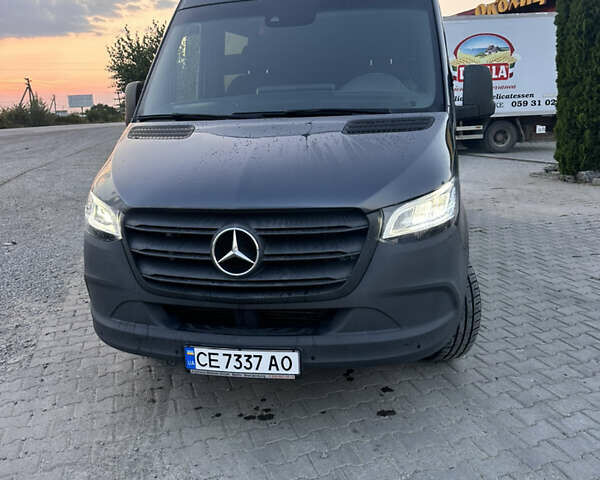 Мерседес Sprinter 2019 у Хотине на Automoto.ua Сірий Мерседес Sprinter, об'ємом двигуна 2.99 л та пробігом 245 тис. км за 52431 $, фото 3 на Automoto.ua