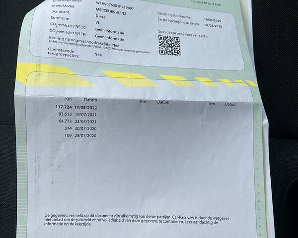 Серый Мерседес Sprinter, объемом двигателя 2.14 л и пробегом 170 тыс. км за 39999 $, фото 53 на Automoto.ua