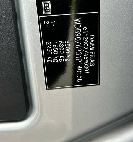 Сірий Мерседес Sprinter, об'ємом двигуна 2.2 л та пробігом 315 тис. км за 27700 $, фото 31 на Automoto.ua