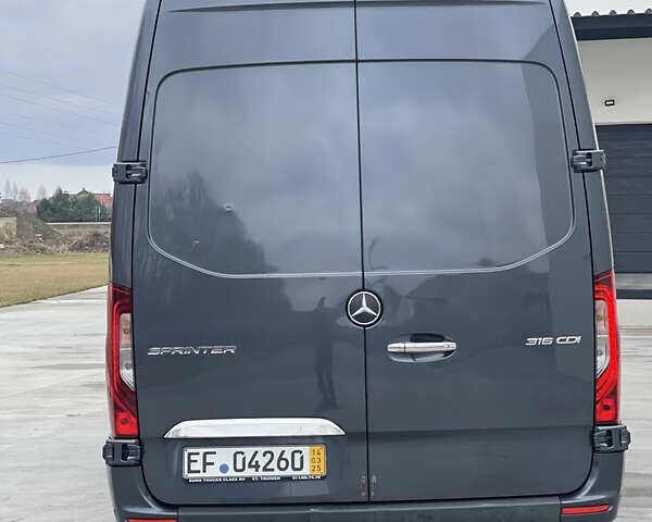 Серый Мерседес Sprinter, объемом двигателя 2.2 л и пробегом 170 тыс. км за 40500 $, фото 6 на Automoto.ua