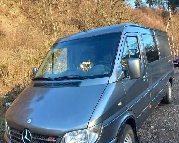 Серый Мерседес Sprinter, объемом двигателя 2.7 л и пробегом 368 тыс. км за 10000 $, фото 18 на Automoto.ua