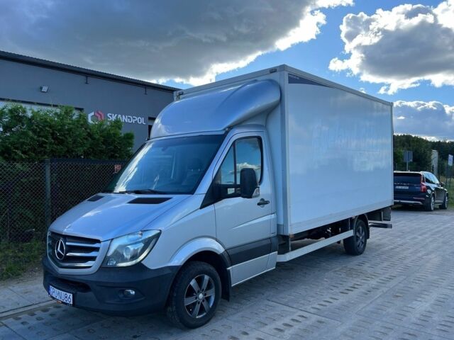 Серый Мерседес Sprinter, объемом двигателя 2.2 л и пробегом 243 тыс. км за 9600 $, фото 1 на Automoto.ua
