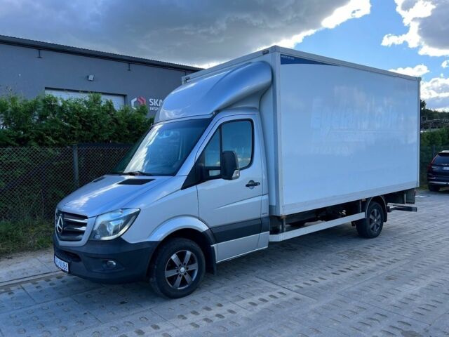 Серый Мерседес Sprinter, объемом двигателя 2.2 л и пробегом 243 тыс. км за 9600 $, фото 6 на Automoto.ua