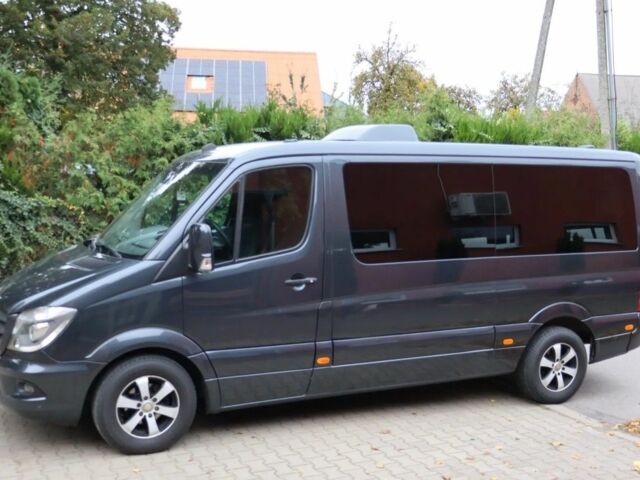 Серый Мерседес Sprinter, объемом двигателя 2.2 л и пробегом 132 тыс. км за 12200 $, фото 12 на Automoto.ua